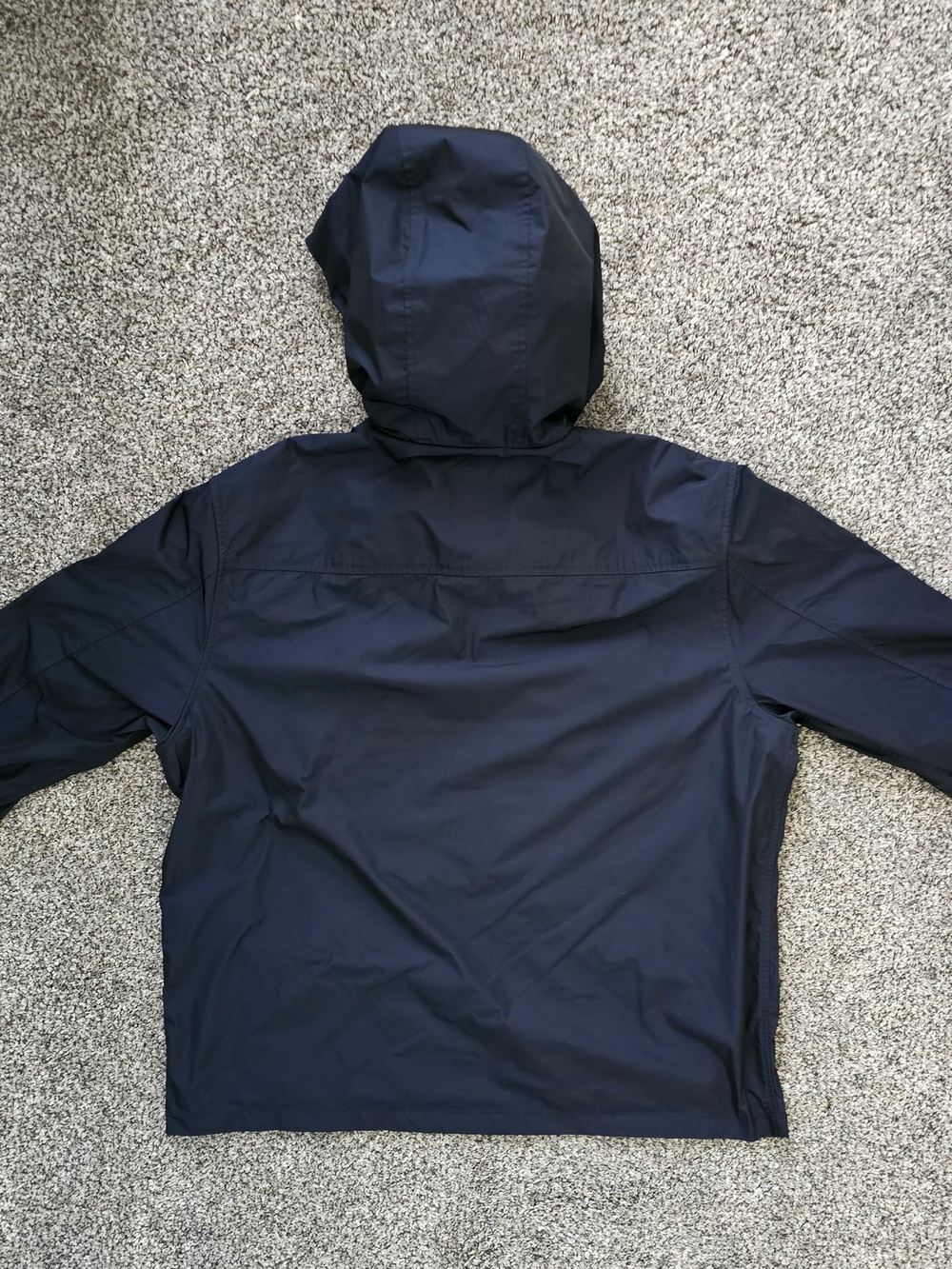 Michael Kors Navy Hooded Field Jacket with Utility Pockets - Picture 2 of 3